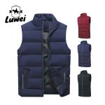 Lightweight Quilted Cold Weather Vest Puffer Sleeveless Vest Without Hood