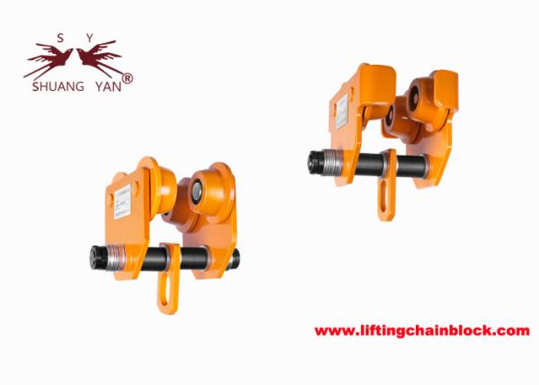 Buy cheap Push Beam Lifting Trolley with Low Headroom and 4 Wheels High Quality from wholesalers