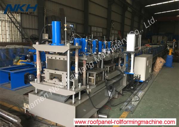 Buy cheap 20m/Min CZ Purlin Roll Forming Machine Galvanized / Color Steel Sheet from wholesalers
