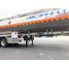 Buy cheap Aluminum Alloy Diesel Tanker for Africa 44m3 Liquid Diesel Semi-Trailer Petrol Fuel from wholesalers