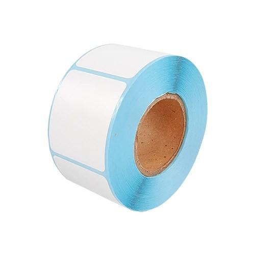 Buy cheap Adhesive Barcode Sticker Direct Thermal Paper with blue glassine liner from wholesalers