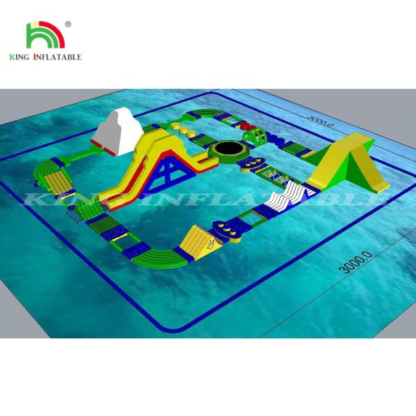 Buy cheap Sea Floating Inflatable Water Play Park Games Equipment from wholesalers