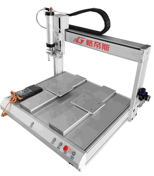 Buy cheap Double Station Silicone Dispensing Equipment Four Axis Adhesive Dispenser Robot 70Kg from wholesalers