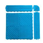 Surface Mounted Non Slip Outdoor Swimming Pool Mats 300MMX300MM 9MM Thick