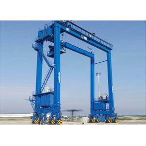 Buy cheap 50HZ 380V 180 Ton U Beam RTG Mobile Gantry Cranes from wholesalers