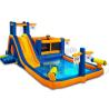 Buy cheap Custom Outdoor PVC Inflatable Water Slide Spray Pirate Theme Park For Kids from wholesalers