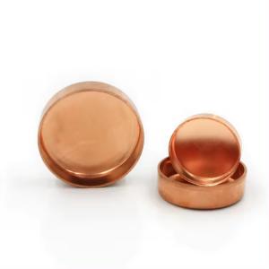 Wholesale Welded Cap Copper Nickel Connector Adapter End Cap Pipe Fittings from china suppliers