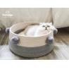 Buy cheap Customized Logo 0.9kg 42*16CM Round Cat Bed from wholesalers