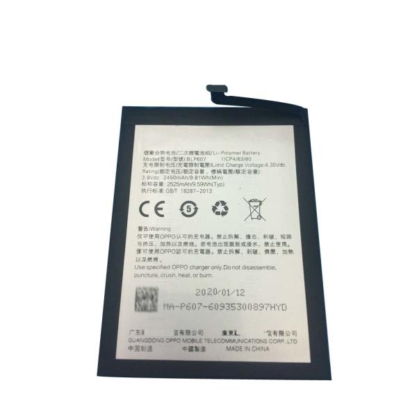 Buy cheap 3.8V HTC Cell Phone Batteries BLP607 Oneplus 3t Battery Replacement 2525mAh from wholesalers