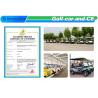 Buy cheap Buggy Off Road 4 Wheel Electric Golf Cart 2+2 Seater Car 4 Passengers Cusp Battery from wholesalers