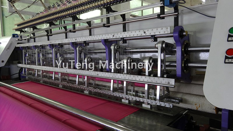 Computerised Multi Needle Shuttle Quilting Machine