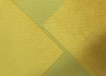 210GSM Soft 100% Polyester Embossed Pattern Micro Velvet Fabric - Yellow