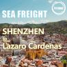 Buy cheap 27 Days International Freight Logistics Sea From Shenzhen China To Lazaro Cardenas from wholesalers