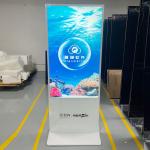 vertical advertising display sign wifi machine floor standing lcd tv 55 inch
