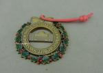 Buy cheap Customized Zinc Alloy Ribbon Medals , 3D Die Casting Antique Brass Medals from wholesalers