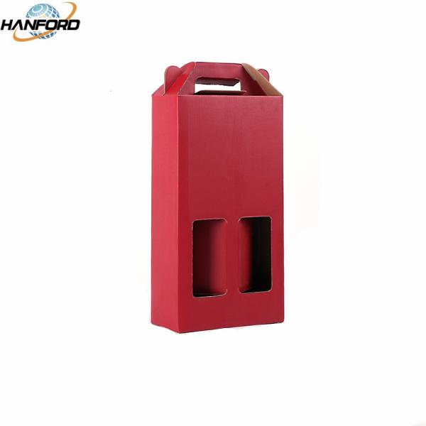 Buy cheap Printable Wine Corrugated Gift Box Antiwear Multipurpose Practical from wholesalers