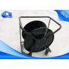 Buy cheap Non Armored / Armored Tactical Fiber Optic Cable Reel Black Color from wholesalers
