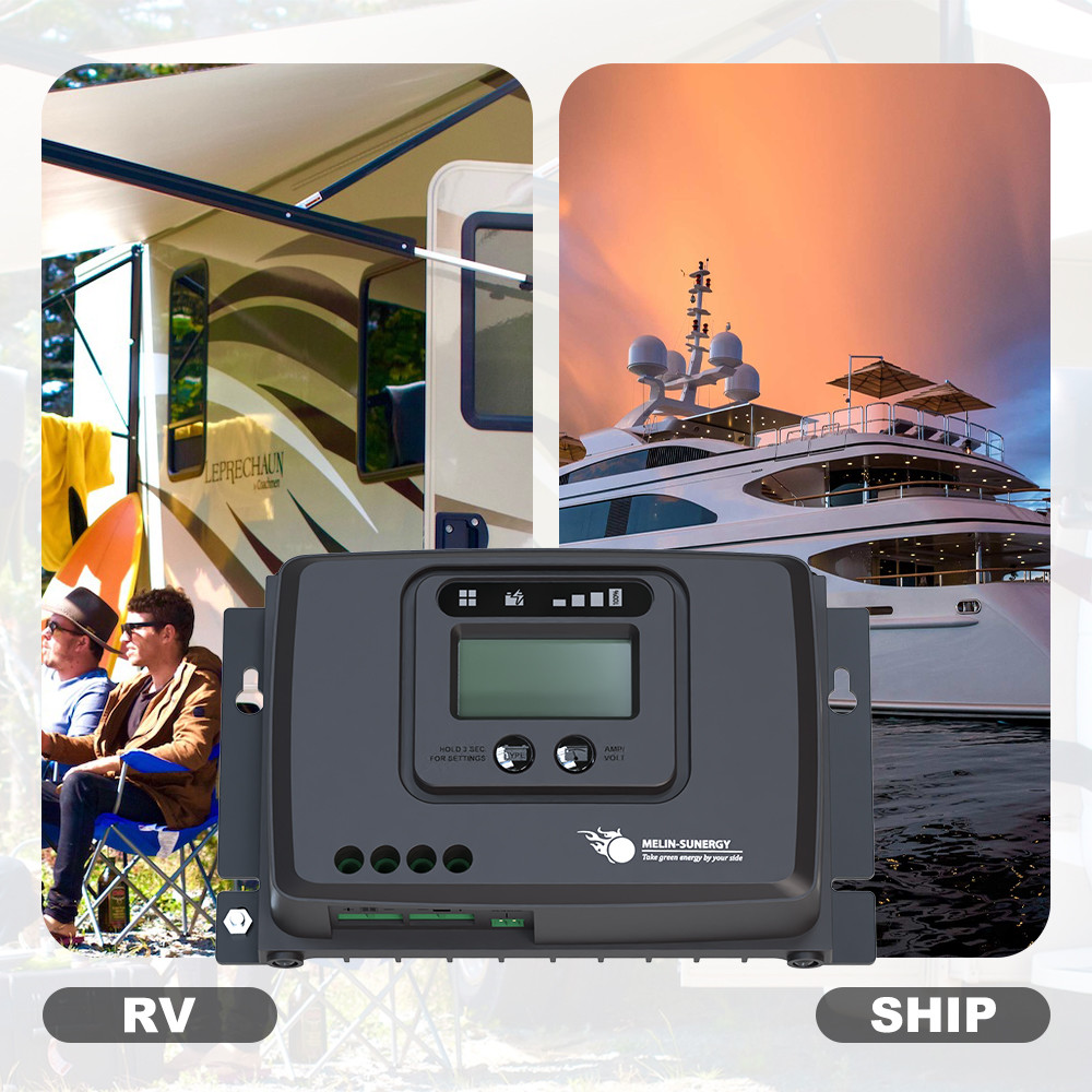 Maximum PV Power 560W MPPT Intelligent Solar Charge Controller With Bluetooth