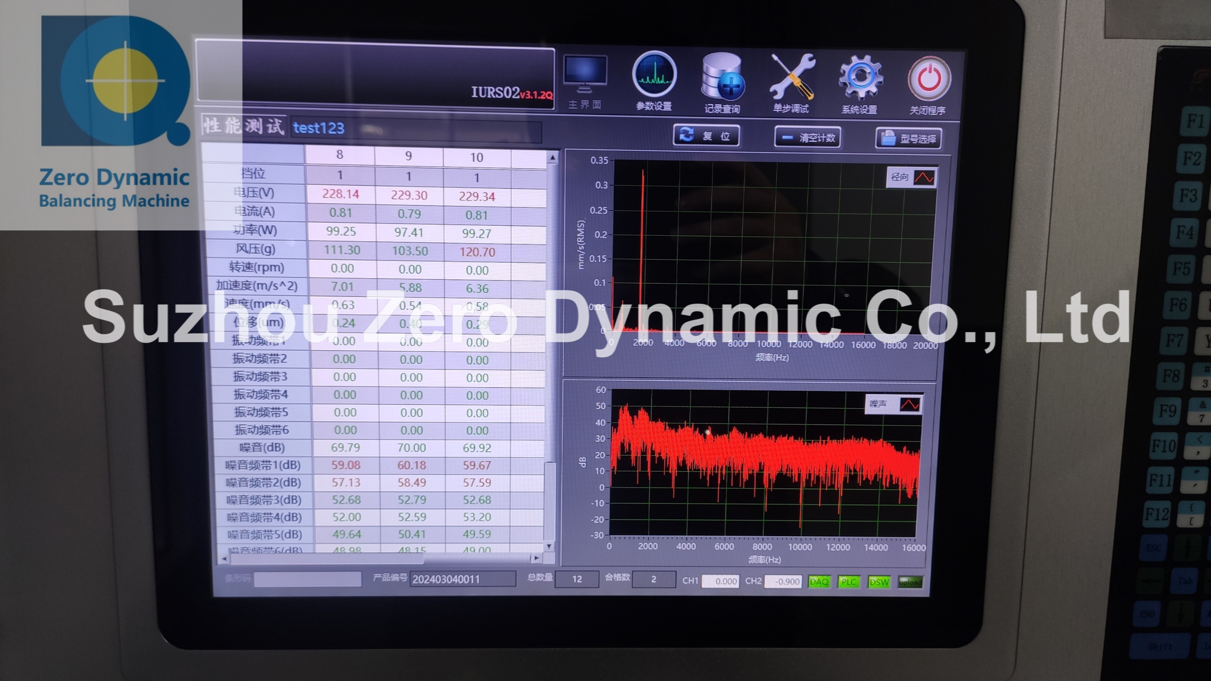 High Speed Hair Drier Motor Parameter Testing Machine , DC Motor Tester Machine