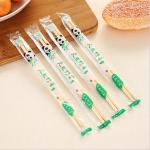 Custom Logo Round Bamboo Chopsticks Disposable