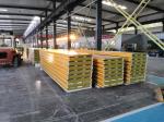 Customize H Section Garage Steel Frame With Colored Steel Sheets Anti - Shock