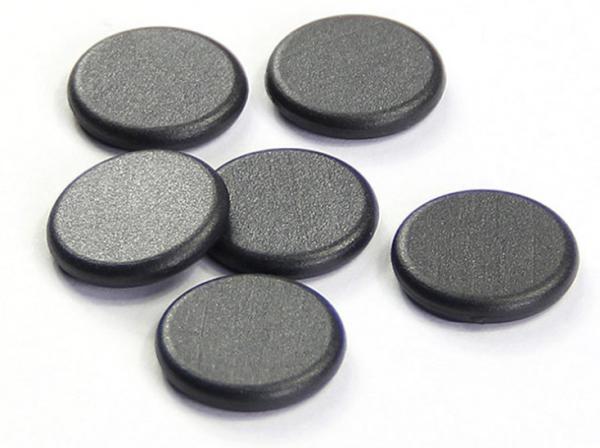 Buy cheap Black Coin 13.56 Mhz RFID Tags 125khz PVC Smart Rfid Tags For Access Control from wholesalers