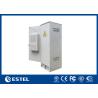Buy cheap Single Wall Stainless Steel 38U Outdoor Telecom Enclosure 750x700x2000 With DC Air Conditioner from wholesalers