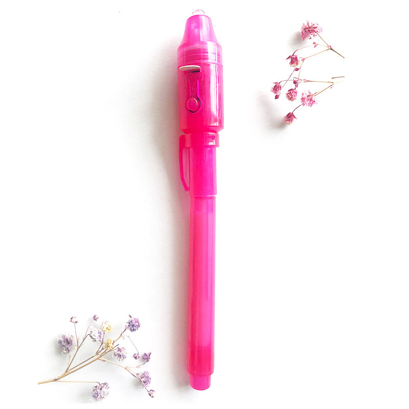 Ballpoint Pen Creative Spy Secret Message Writing Tool 2 In 1 Invisible Ink Pen Magic