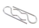 Zinc Carbon Steel DIN 11024 Fastener Pins R Spring Cotter Pin for Security Snap