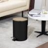 Buy cheap Household Foot Pedal Stainless Steel Trash Bin with Rolling Cover 3L 5L 8L 12L 20L 30L from wholesalers