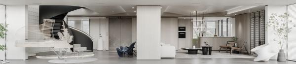 Buy cheap Modern Wood Grain Whole House Design Light Grey Home Furniture Design from wholesalers