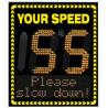 Buy cheap 12 Inch Or 13.4 Inch Digit Led Vms Board Radar Speed Limit Signs P10 Pixel Pitch from wholesalers