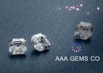 Forever Brilliant Colorless Asscher Cut Moissanite Eight Arrows Eight Hearts