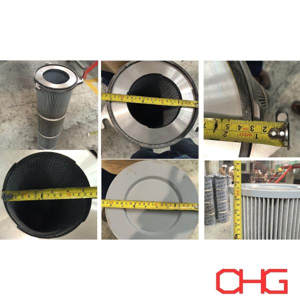 Buy cheap Polyurethane Spun Bonded Medium Filter Cartridge In Powder Coating from wholesalers