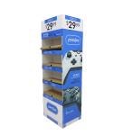 EVA Recyclable Cardboard Display Rack , Stable Coroplast Display Stands