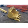 Buy cheap Wear-resistant 20-25t CAT320 1CBM excavator rock bucket , digging bucket for sale from wholesalers