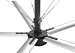 Adjustable Speed Control 24ft Giant Industrial Fans With High Starting Torque