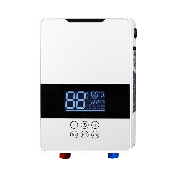 Buy cheap 220V 5500W Tankless Shower Small Electric Instant Hot Water Heater from wholesalers