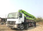 300KW 56m Second Hand Pump Truck , Boom Pump Truck Strong Suction With 6 Arm