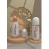 Buy cheap Golden Empty Serum Bottles For Eyes Double Wall Lotion Bottle With Transparent Lid from wholesalers
