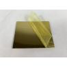 Buy cheap Indoor / Outdoor Channelume Aluminum Extrusion Gold Mirror With PVC from wholesalers