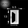 Buy cheap Recessed Flexible Neon Light Rope 6.5*13mm Bendable Silicone Tubing For LED Lights from wholesalers