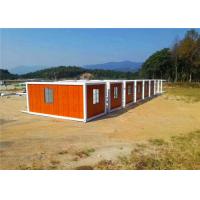 Buy cheap Red Brown Color Modern Container House Wooden Wall Panel With Single Office product