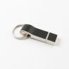Buy cheap Black Leather USB Flash Drive With Key Ring Good Make Logo Fast Speed USB 2.0 And 3.0 from wholesalers