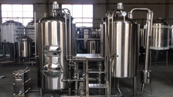 Buy cheap Electric Or Steam Heating And Direct Fire Brewhouse Equipment / System For Long Life from wholesalers