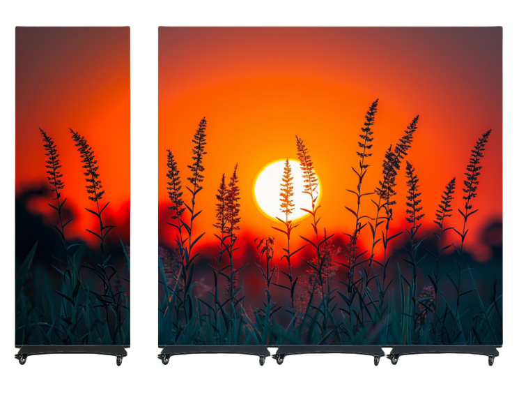 Foldable LED Poster The Ultimate Solution For Dynamic And Impactful Advertising In Shopping Centers And Public Spaces