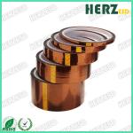 Length 33m ESD Warning Tape , ESD Kapton Tape High Temperature Resistance