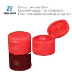 Detergent Bottle Cap Bottle Caps Plastic Flip Top Cap For Cosmetic