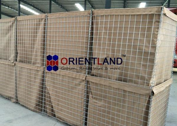 Buy cheap Beige Color Defensive Barrier Hot Dipped Galvanized Wire Material MIL 4 from wholesalers