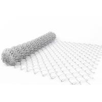 Buy cheap 10 Guage Chain Link Wire Mesh Fence Galvanized Diamond Security Fencing product